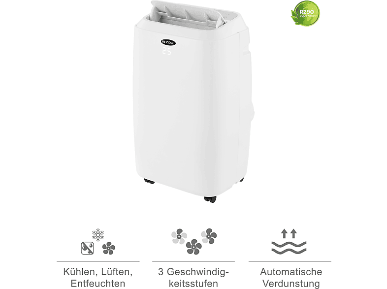 Thumbnail - BECOOL BC18KL2101F Klimaanlage Weiß (Max. Raumgröße: 160 m³, EEK: A)