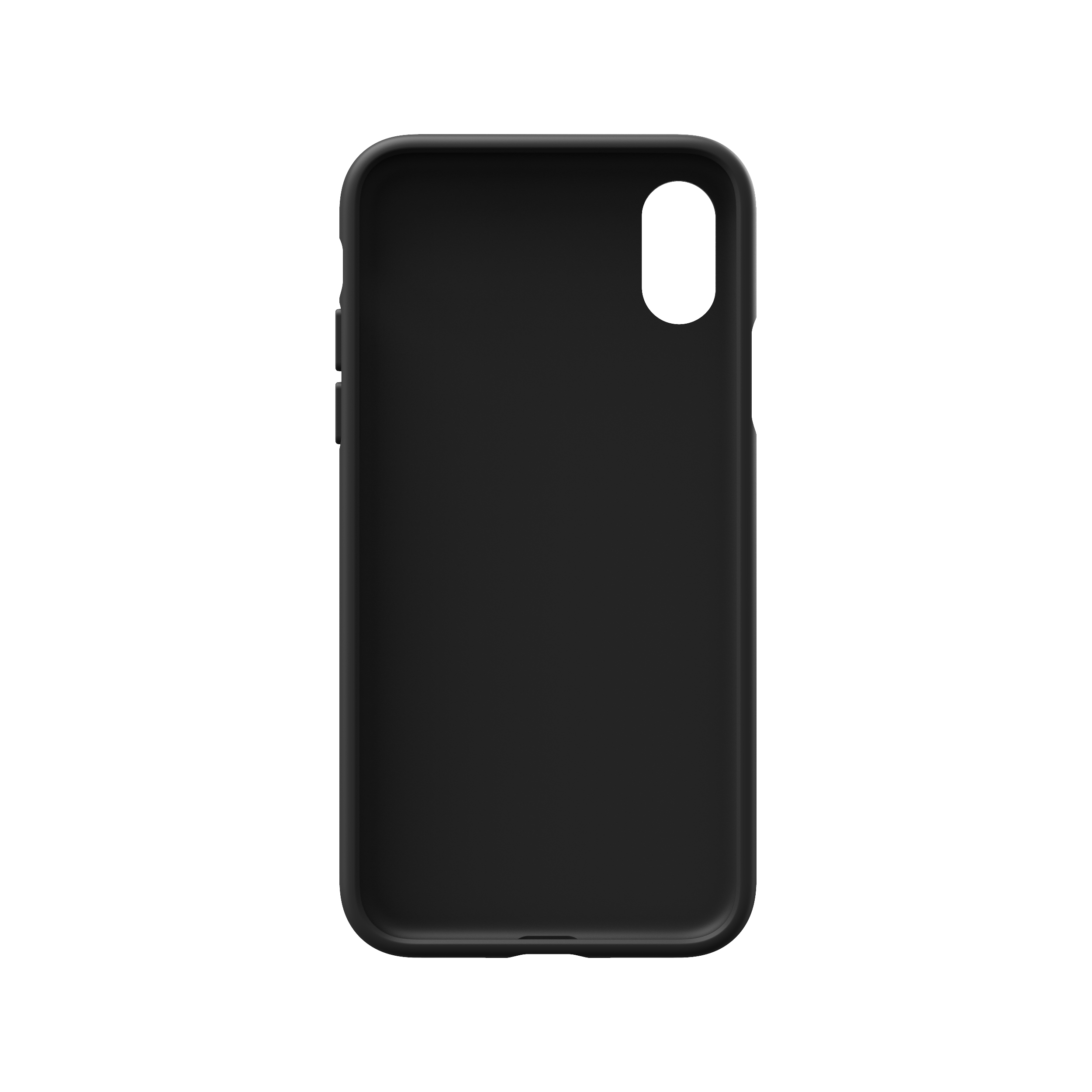 ADIDAS ORIGINALS geformtes Basic Cover 31584, Backcover, Apple, iPhone X, iPhone XS, Schwarz / Weiß
