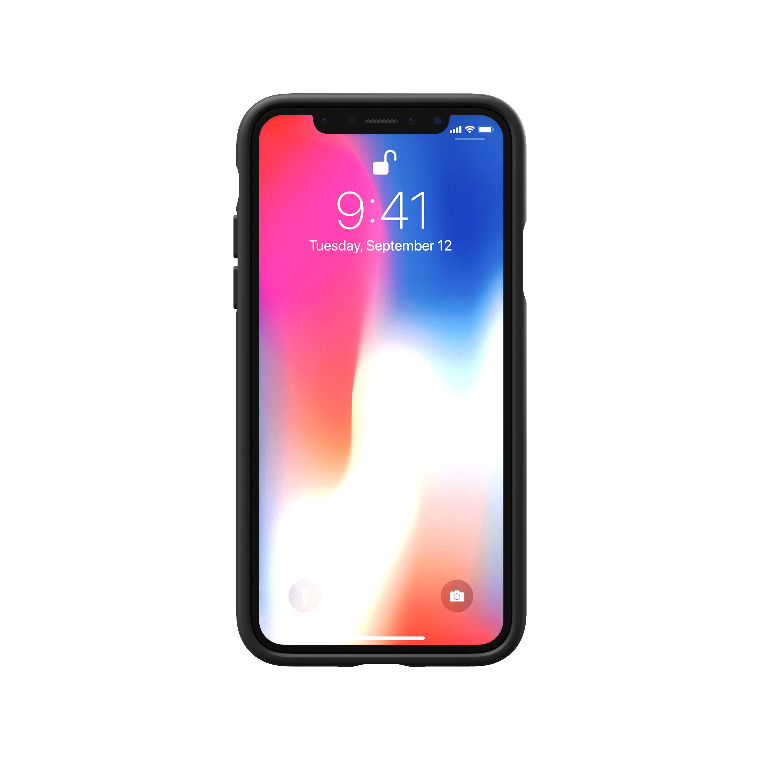 ADIDAS ORIGINALS geformtes Basic Cover 31584, Backcover, Apple, iPhone X, iPhone XS, Schwarz / Weiß