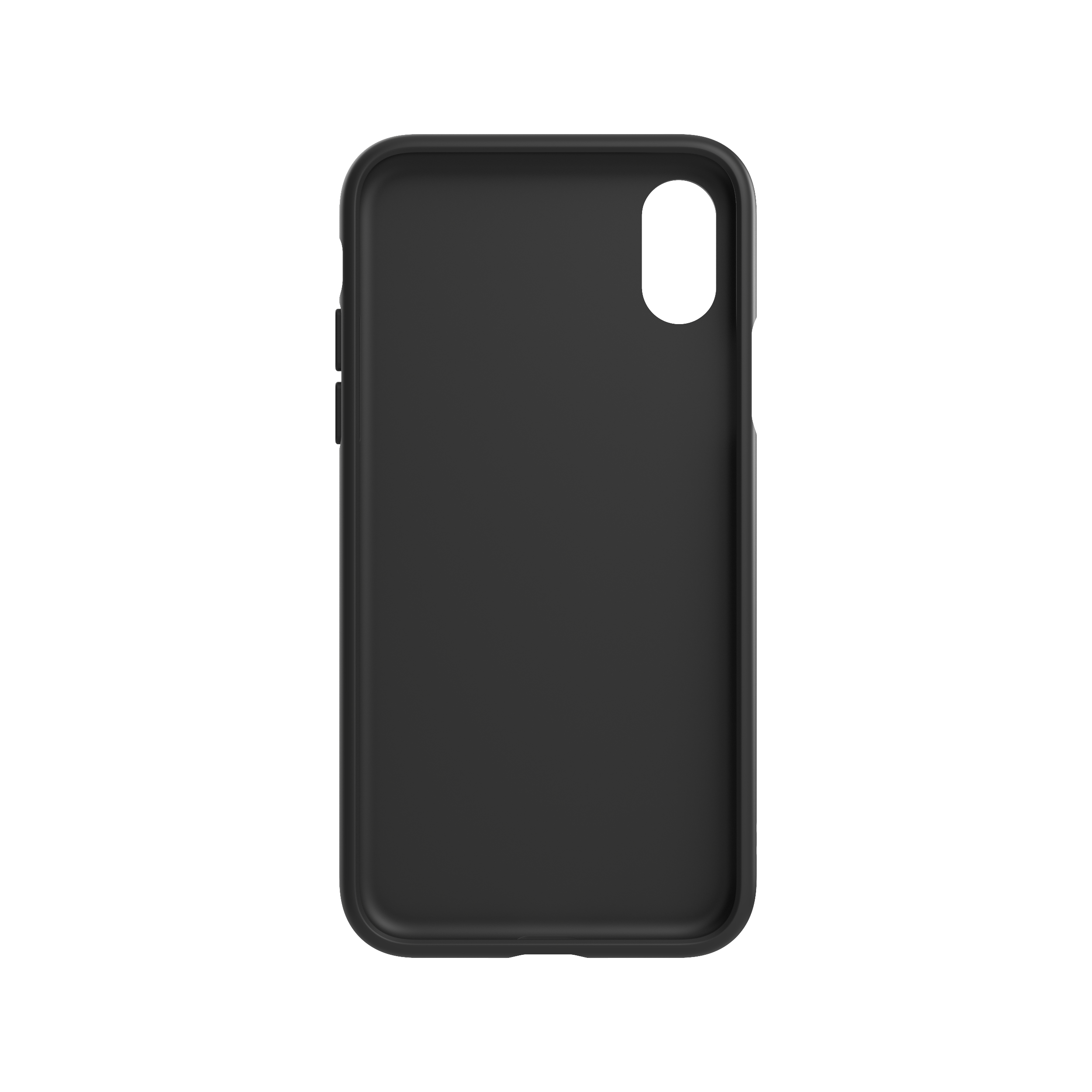 ADIDAS ORIGINALS geformtes Basic Cover 31597, Backcover, Apple, iPhone X, iPhone XS, Schwarz / Weiß