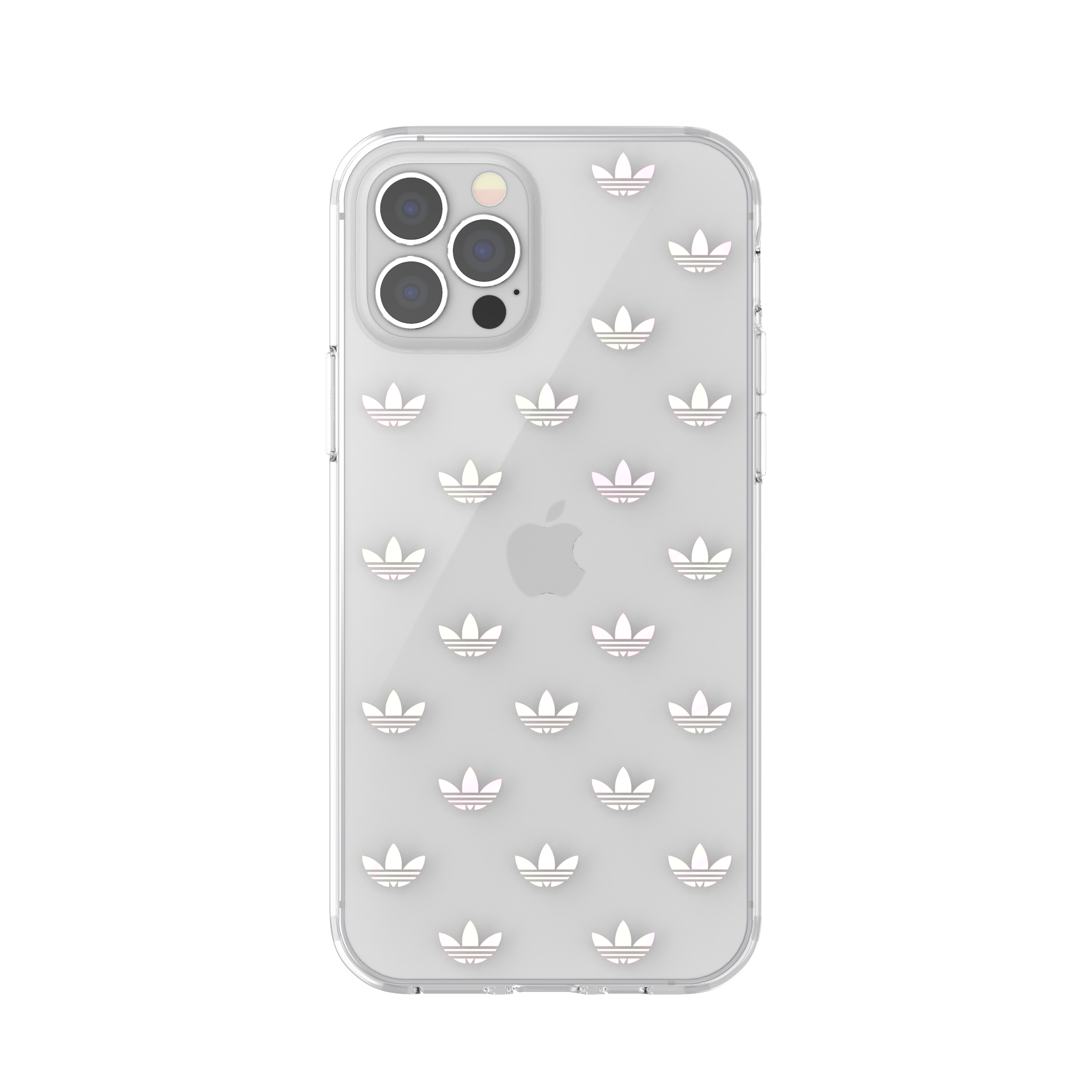ADIDAS ORIGINALS Snap Case ENTRY 42368, Backcover, Apple, iPhone 12, iPhone 12 Pro, Silber