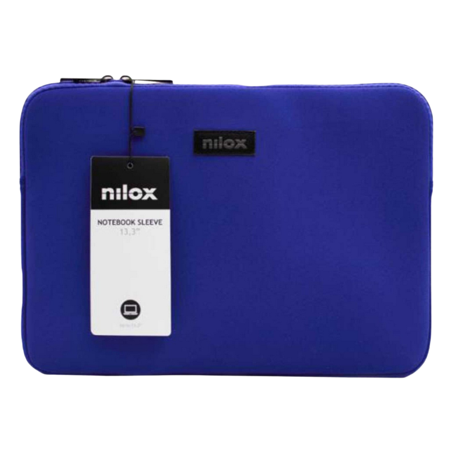 Funda portátil - Nilox NXF1303, Universal, Para portátiles de hasta 13.3”, Neopreno, Azul