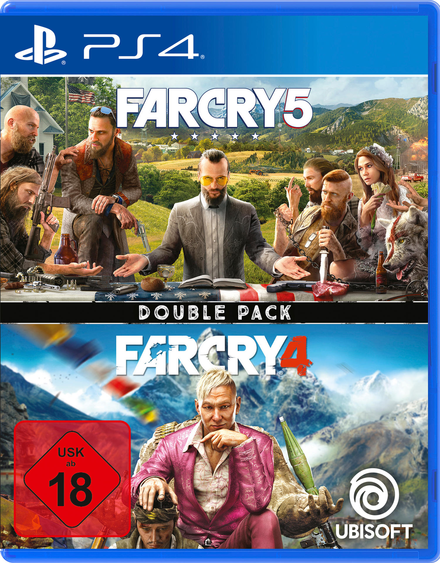 Far - Cry 5 (Double 4 Pack) Far 4] + [PlayStation Cry