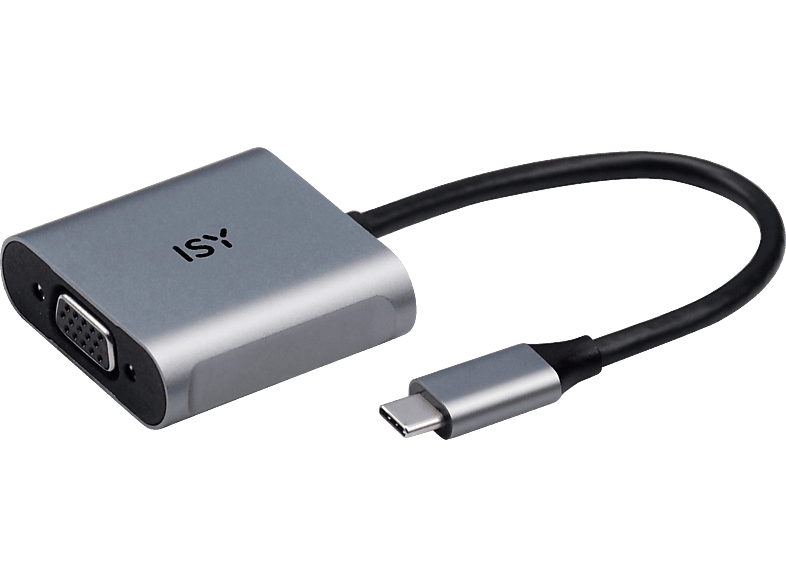 ISY IAD-1014 USB Adapter, Silber