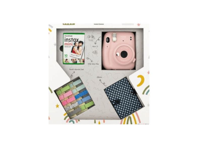 FUJIFILM Instax Mini Bundle Box Anlık Kamera Pembe Fiyatı Özellikleri