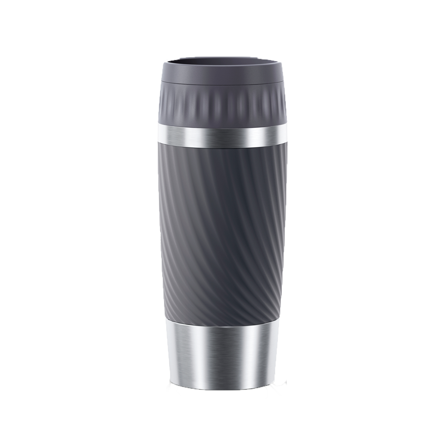 Tefal Travel Mug Easy Twist isoleerbeker antraciet