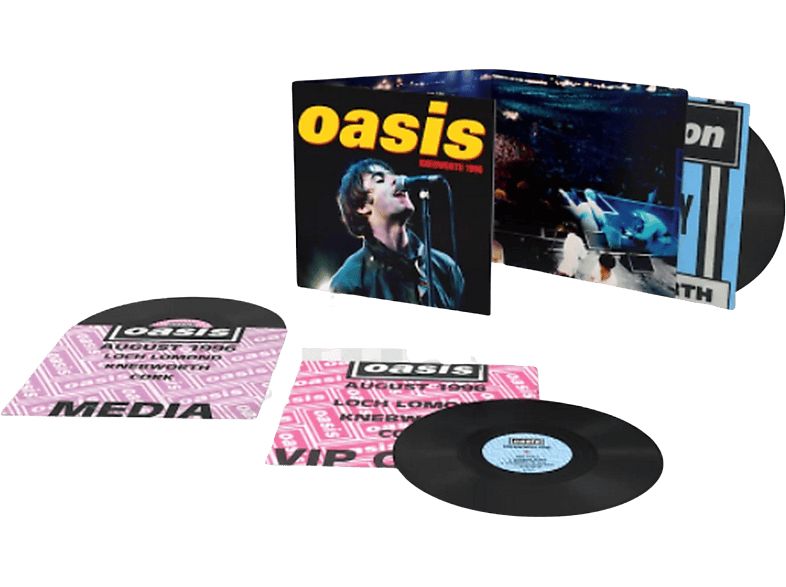 Oasis Knebworth 1996 3 LP
