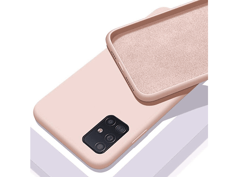 CASE AND PRO Premium szilikon tok, Oppo Reno 5 5G, puder