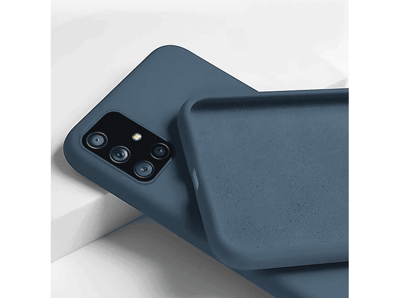 CASE AND PRO Premium szilikon tok, Oppo Reno 5z 5G, kék