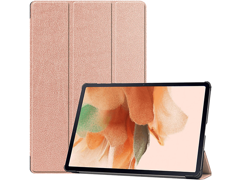 CELLECT Samsung S7Lite 12.4 T730/T735 tablet tok, rosegold