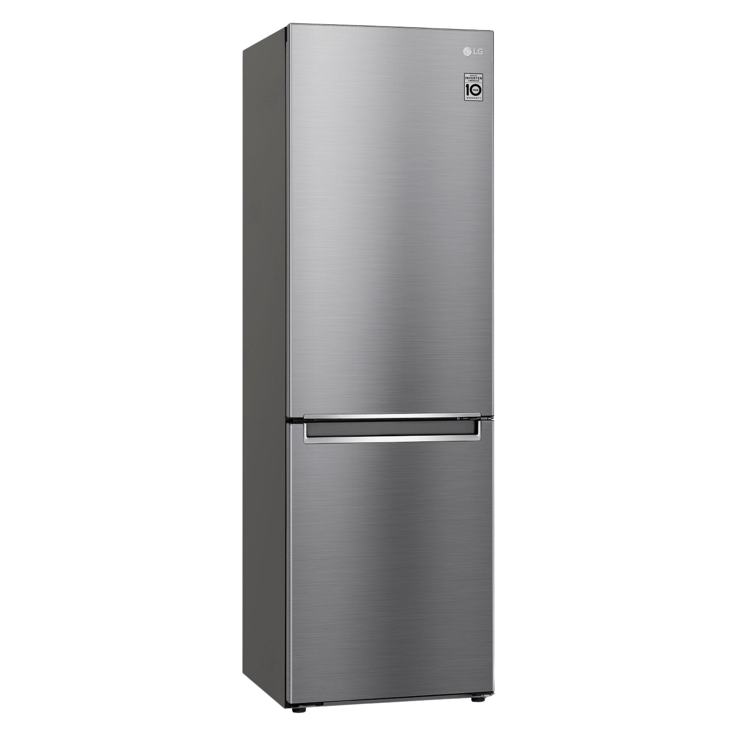 Frigorífico combi - LG GBB61PZJMN, 341 l, Total No Frost, 186 cm, Inox