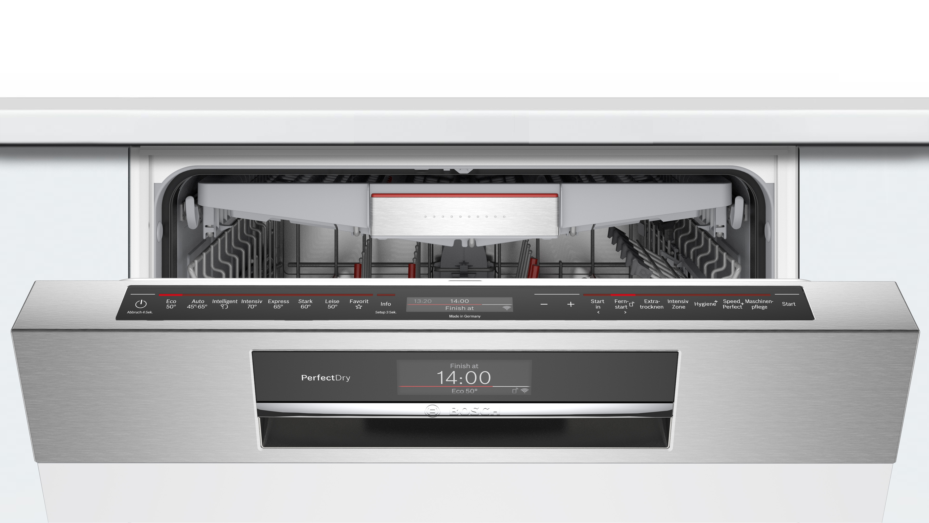 BOSCH SMI8YCS03E Serie 8 Geschirrspüler (teilintegrierbar, 598 mm breit, 43 dB (A), B)