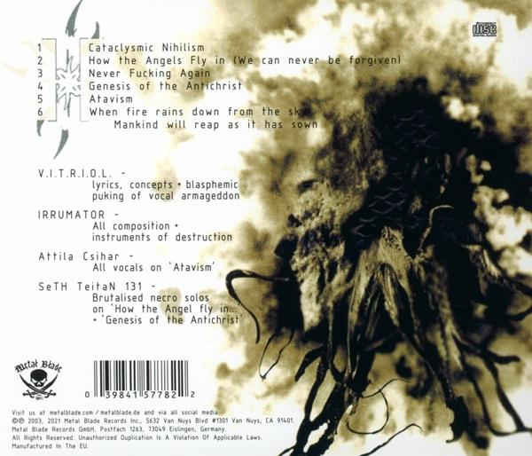 Anaal Nathrakh - When Fire Rains Down from the Sky,Mankind Will Re  - (Maxi Single CD)