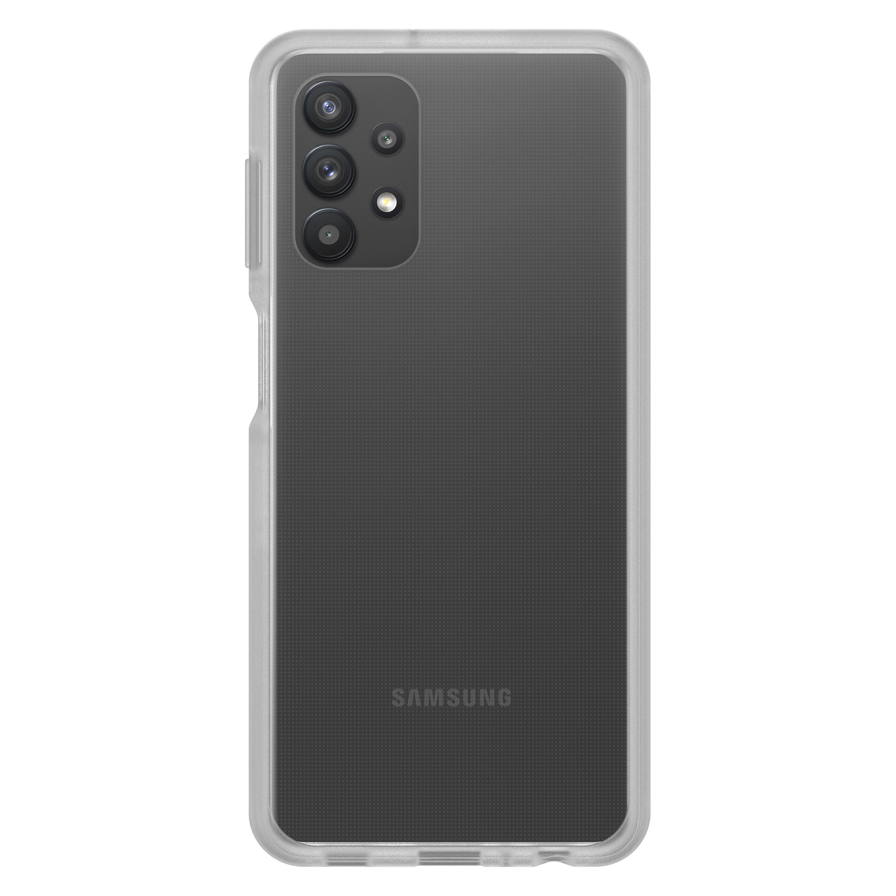 OTTERBOX React Series + 5G, Samsung, A32 Glass, Transparent Trusted Backcover, Galaxy