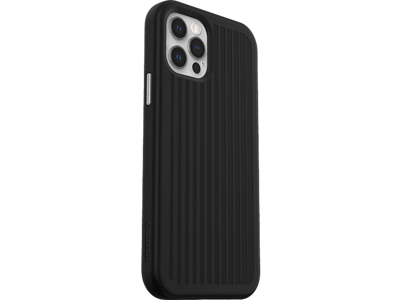 OTTERBOX Easy Grip, Backcover, Apple, iPhone 12, iPhone 12 Pro, Schwarz