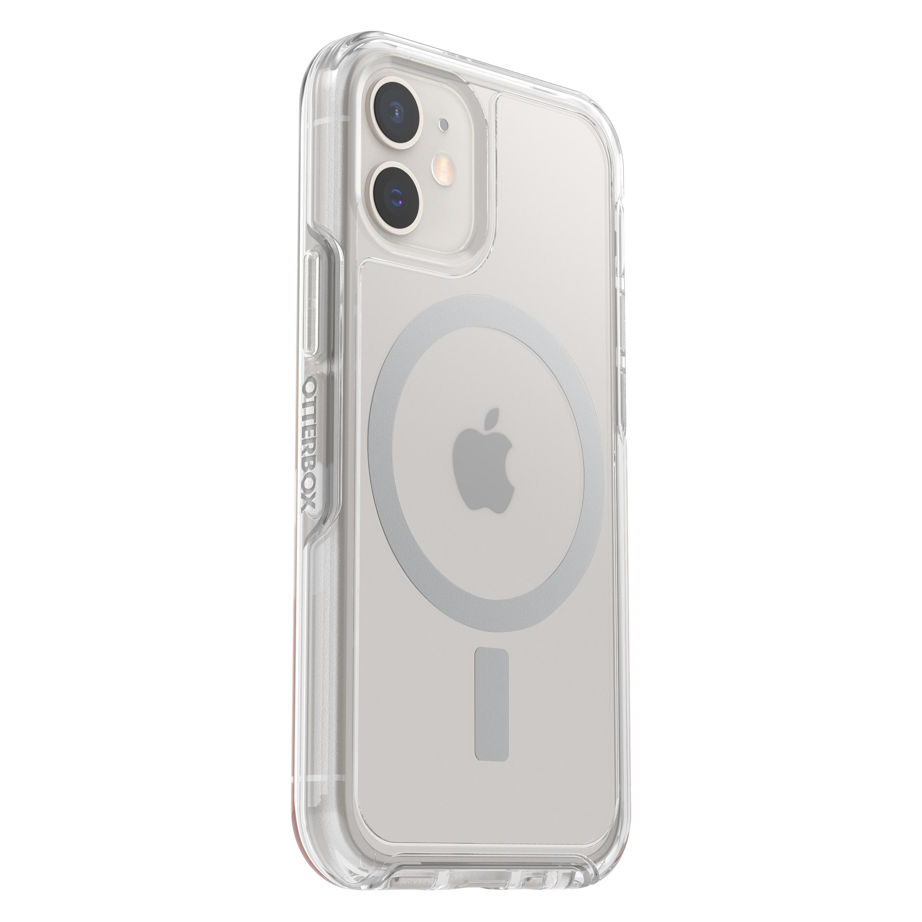Symmetry Plus 12 Transparent Apple, Clear, Backcover, iPhone Mini, OTTERBOX