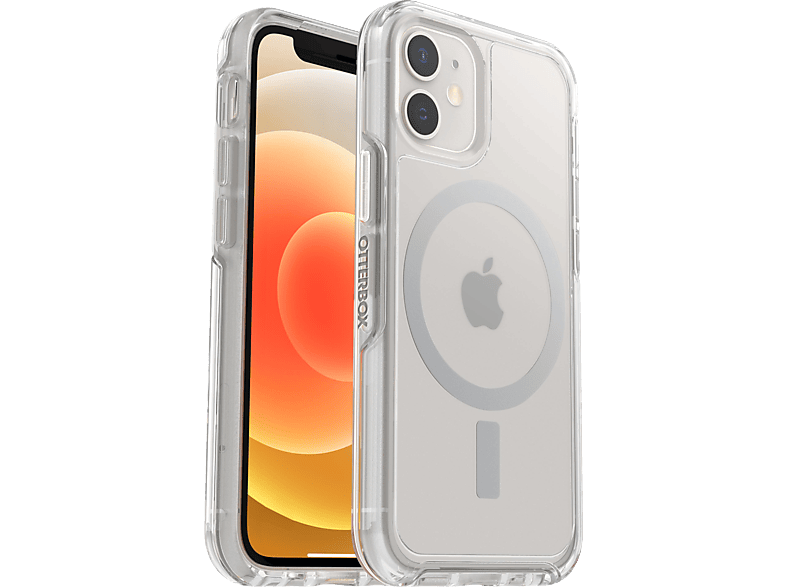 Symmetry Plus 12 Transparent Apple, Clear, Backcover, iPhone Mini, OTTERBOX