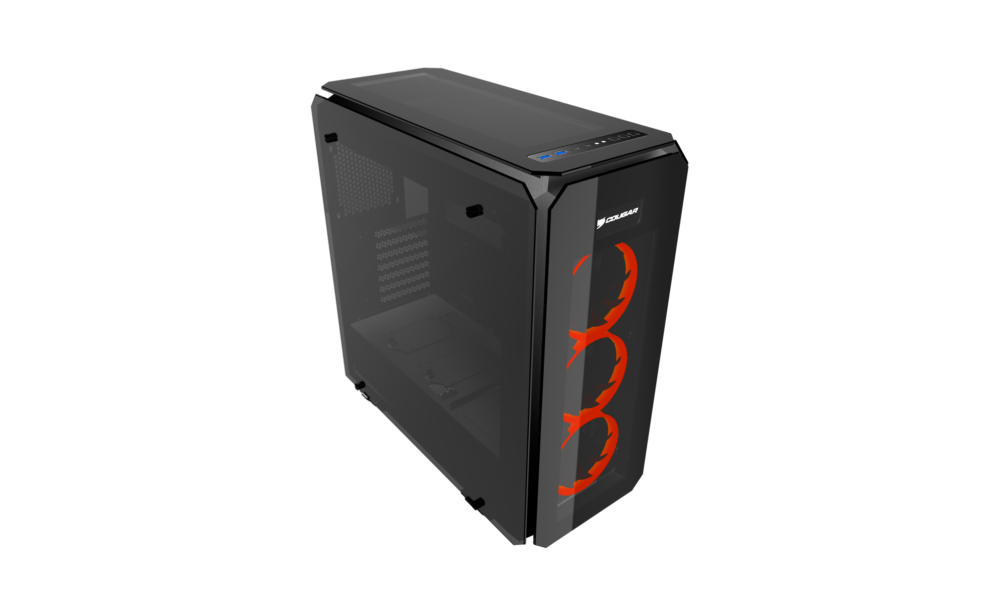 COUGAR Puritas Gaming PC-Gehäuse, Black