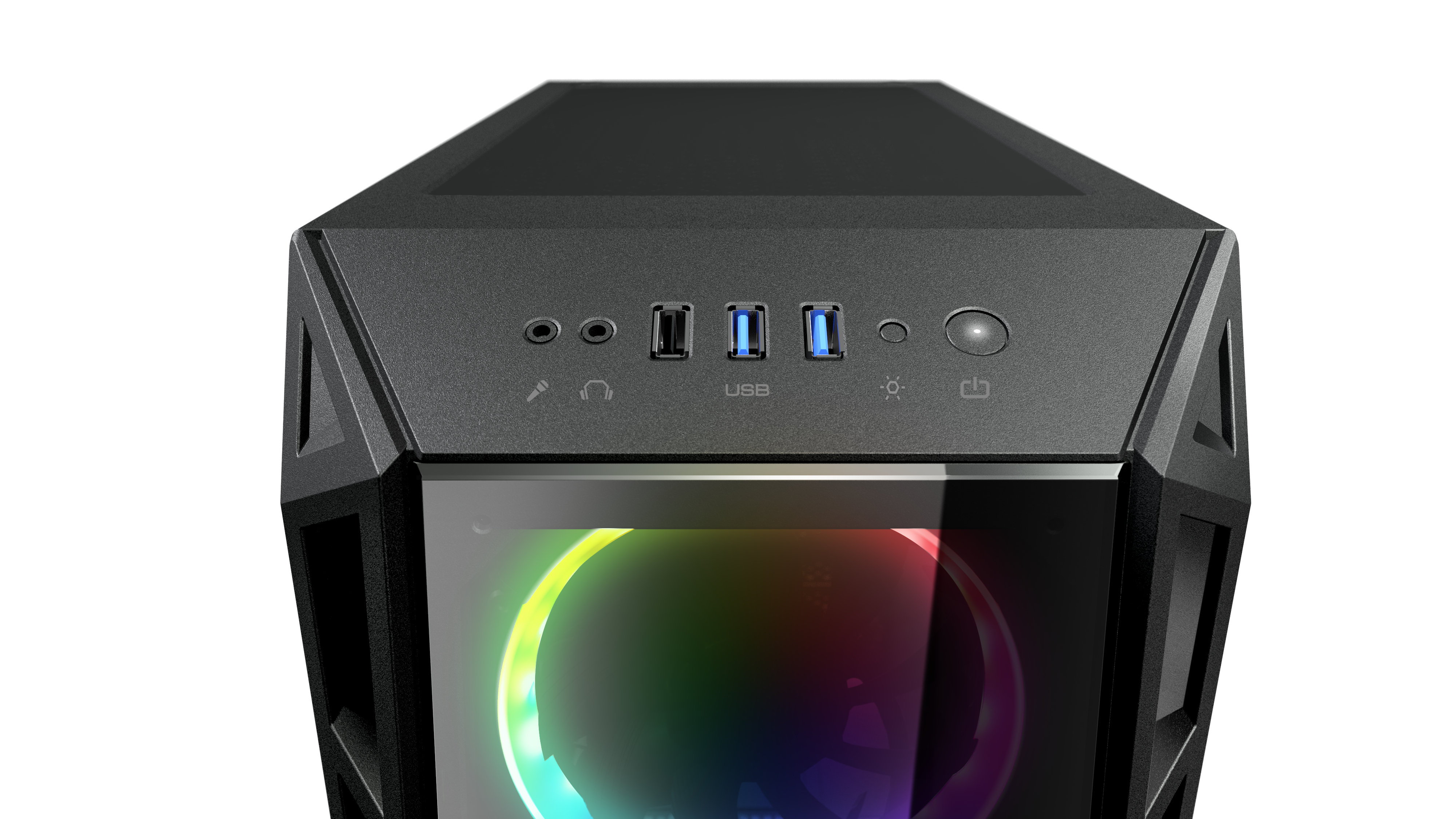 COUGAR Turret Gaming PC-Gehäuse, Black