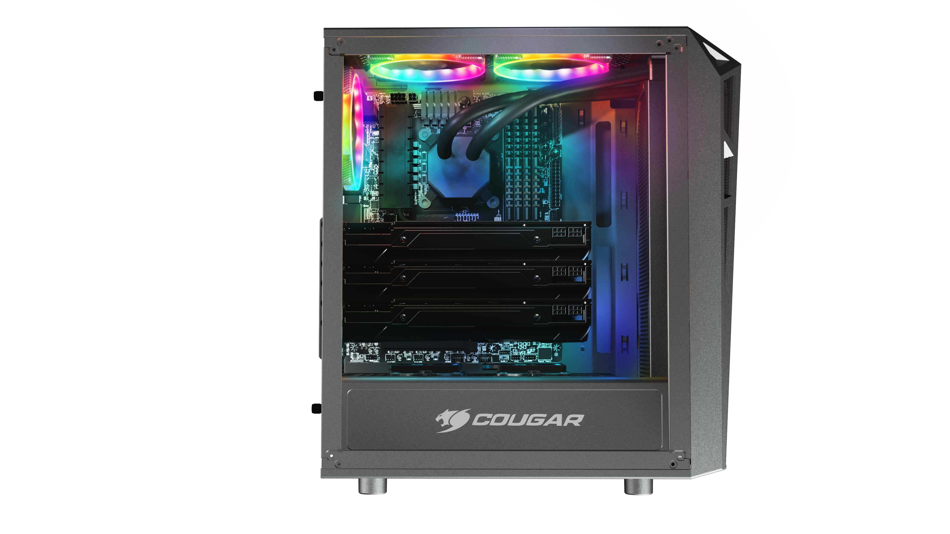 COUGAR Turret Gaming PC-Gehäuse, Black