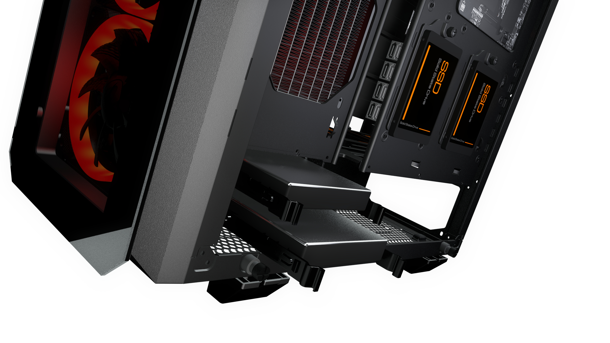 COUGAR Puritas Gaming PC-Gehäuse, Black