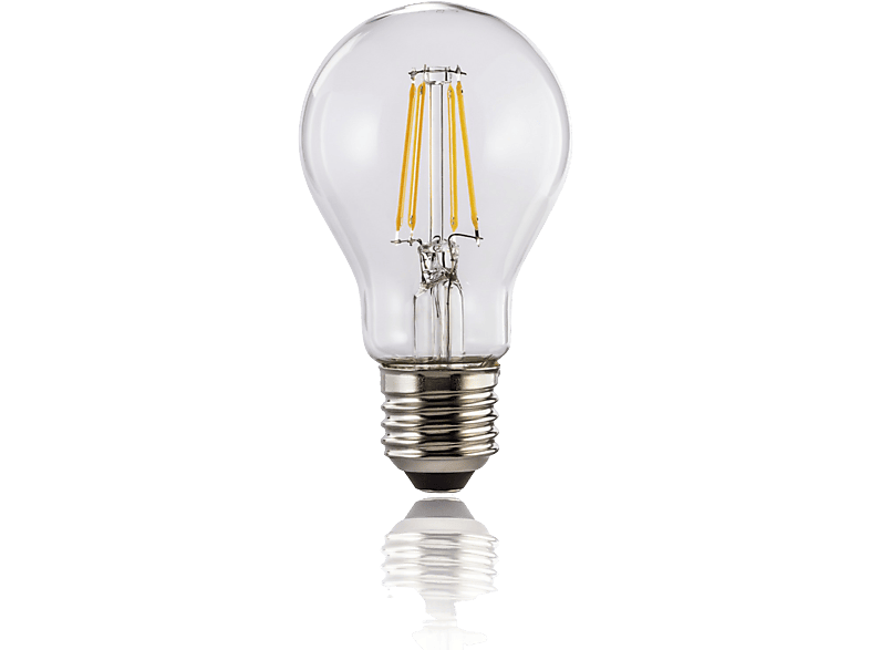 Bombilla inteligente  Hama Retro E27, LED, WiFi, Luz regulable, 7W,  Compatible Alexa y Google Assistant