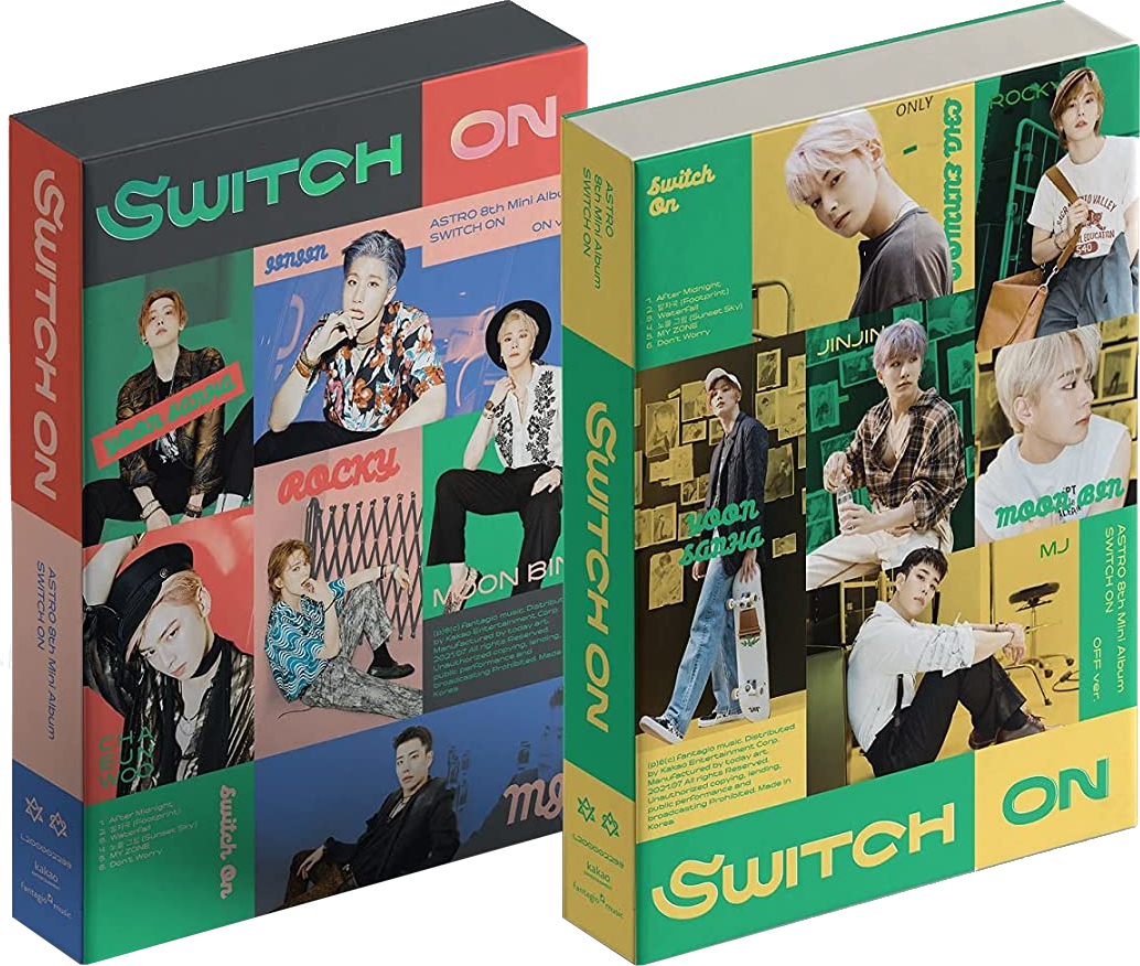 Astro - Switch On (CD + könyv)