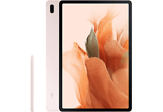 MediaMarkt SAMSUNG Galaxy Tab S7 FE 64 GB WIFI Roze aanbieding
