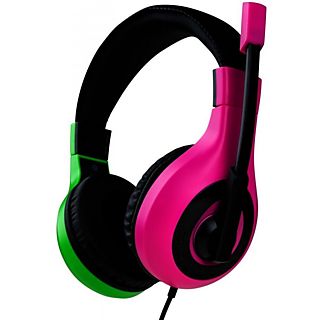 BIGBEN Stereo Gaming Headset V1, Grün, Pink