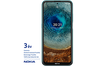 NOKIA X10 5G 4/128 GB DualSIM Zöld Kártyafüggetlen Okostelefon