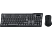 ISY Clavier sans fil + Souris sans fil AZERTY BE Noir (IDE-2500-BE)