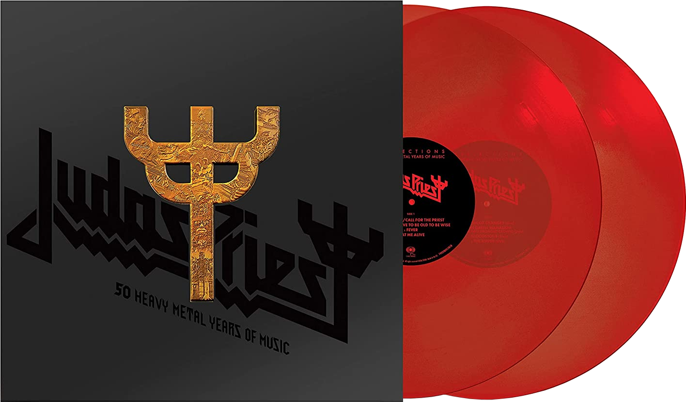 Judas Priest - Reflections 50 Heavy Metal Years Of Music (Red Vinyl) (Vinyl LP (nagylemez))
