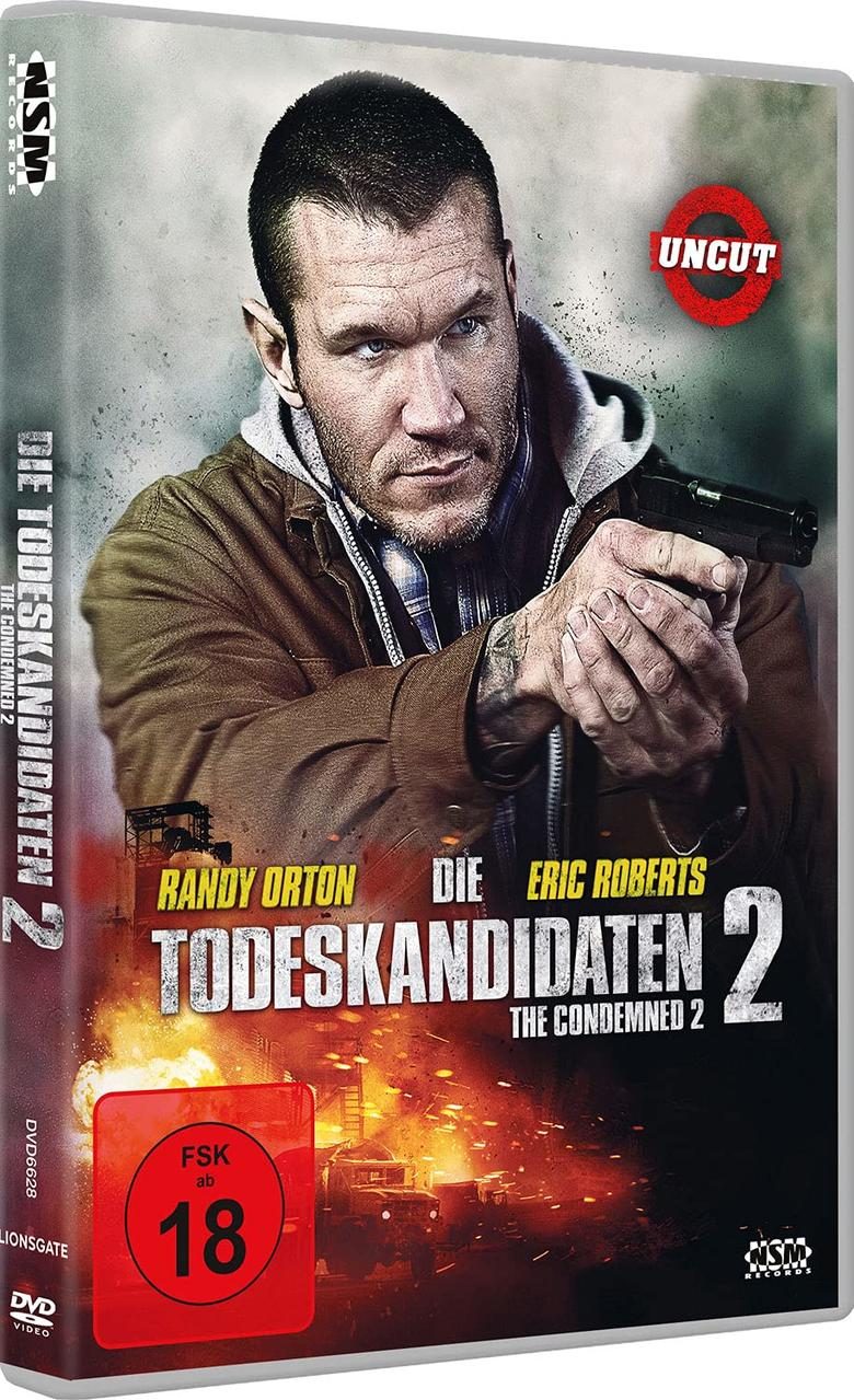 DVD-Cover eines Films mit Randy Orton. Ein Mann hält eine Waffe. Der Titel ist auf Deutsch.