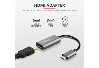 TRUST 23774 DALYX USB-C HDMI Adaptörü_2