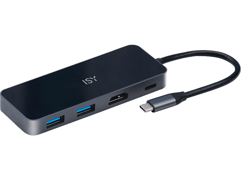 USB-C Adapter, ISY Silber IAD-1028