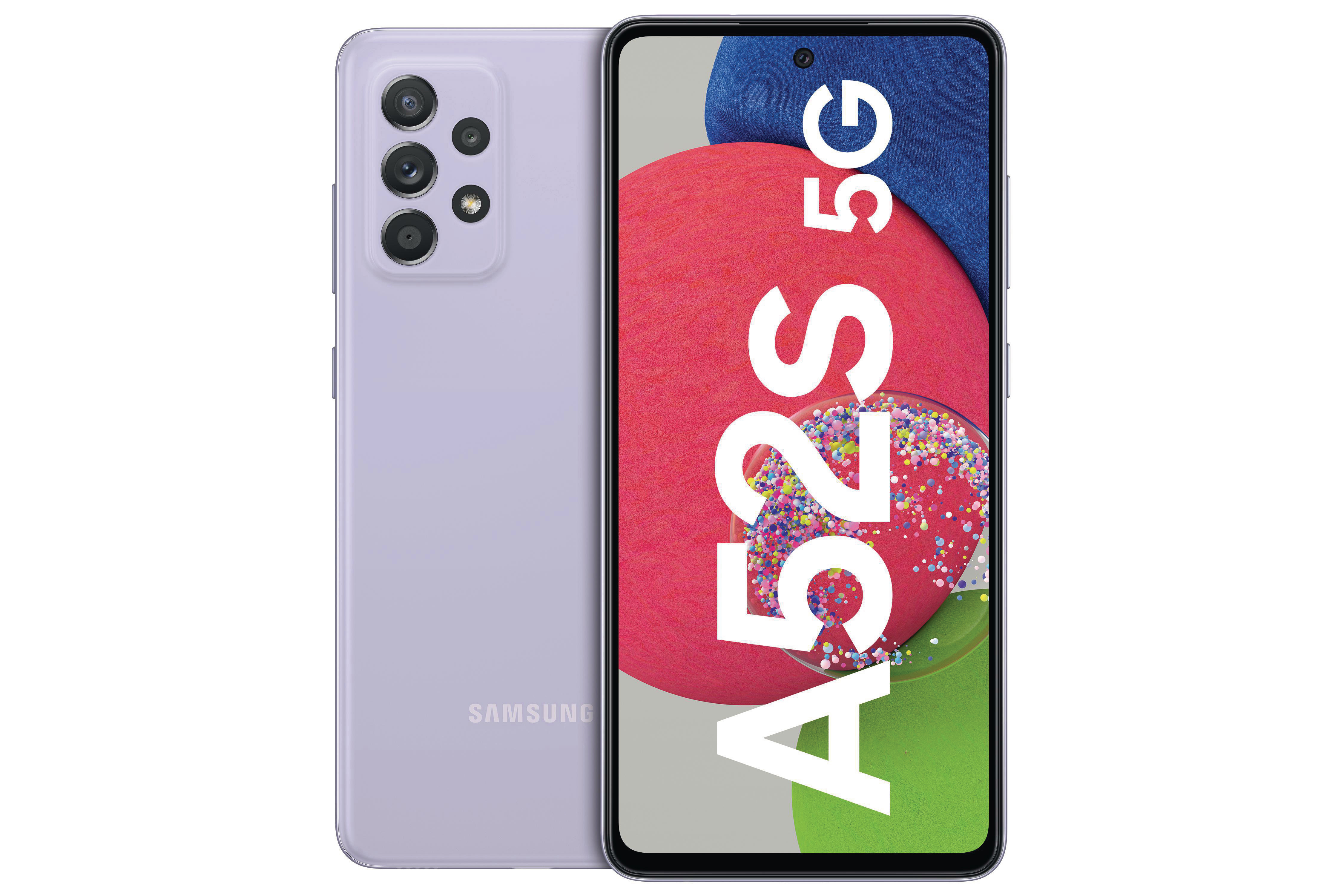 SAMSUNG Galaxy A52s 5G 256 Violet Awesome SIM Dual GB