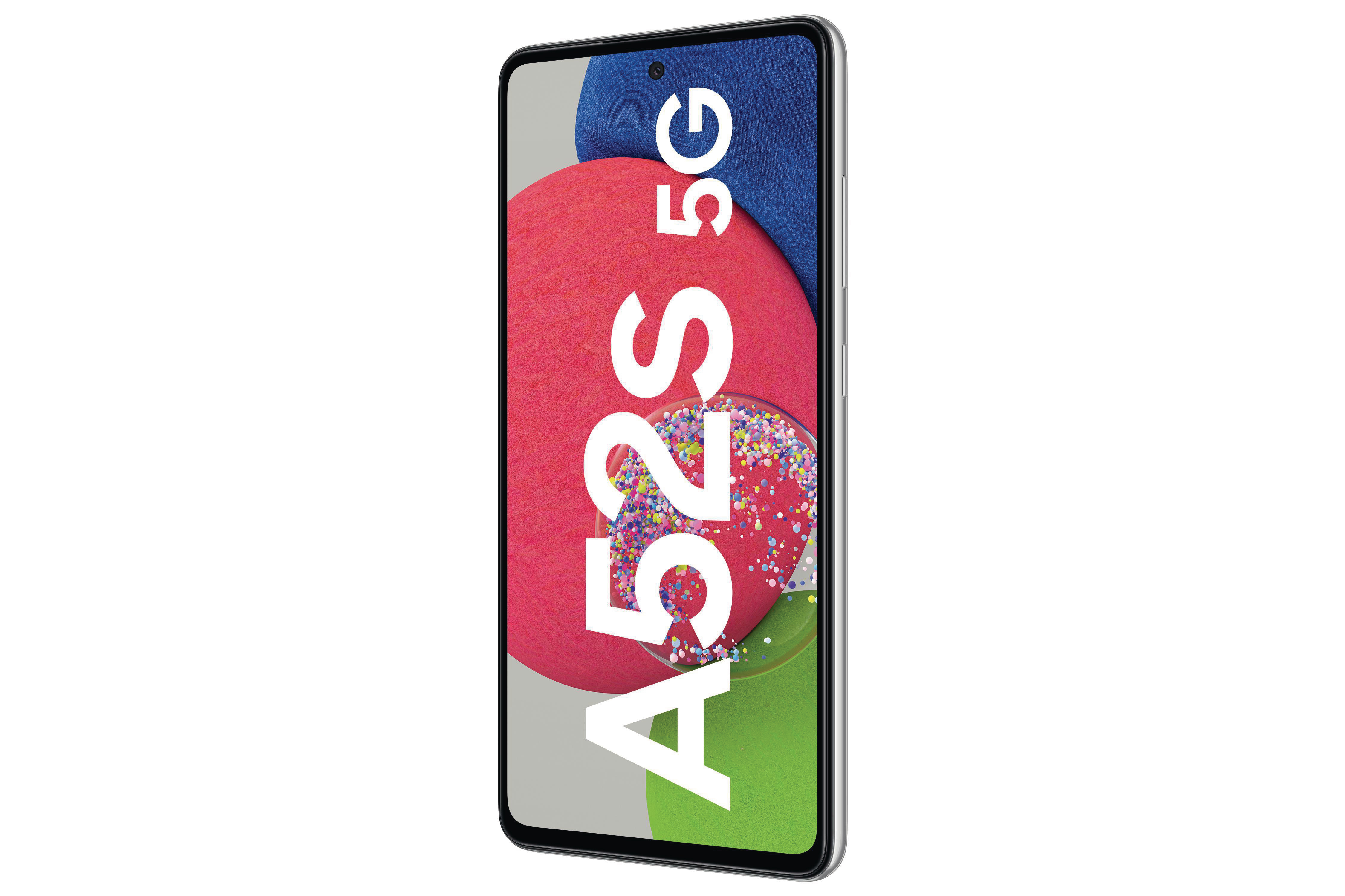 SAMSUNG Galaxy A52s 5G 256 White SIM Awesome Dual GB