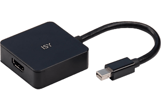 ISY IAD-1006 Mini Displayport Adapter, Schwarz