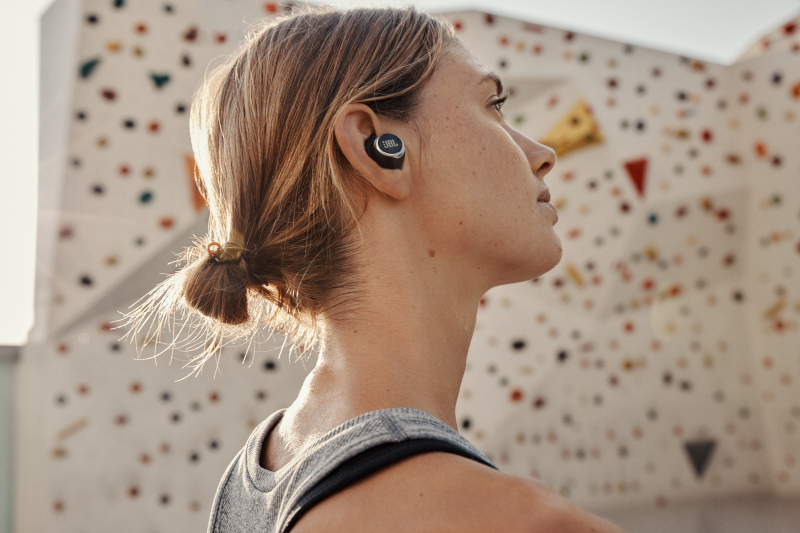 JBL Reflect Flow Pro+, In-ear Kopfhörer Bluetooth Black