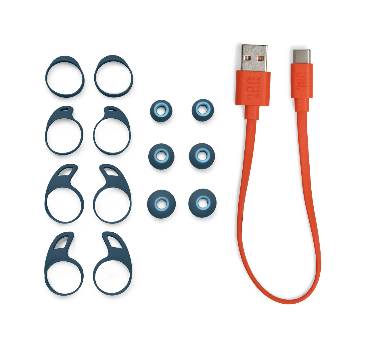 JBL Reflect Flow Pro+, In-ear Kopfhörer Bluetooth Blue