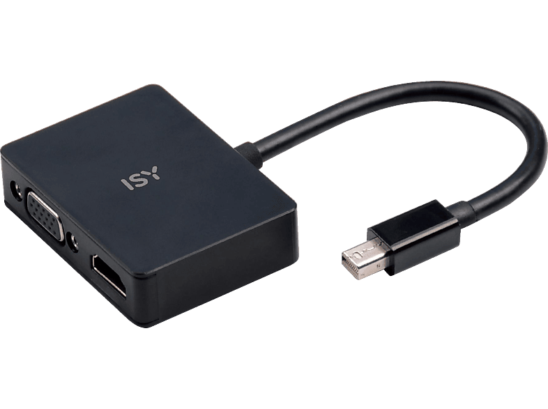 ISY IAD-1011 Mini Displayport Adapter, Schwarz