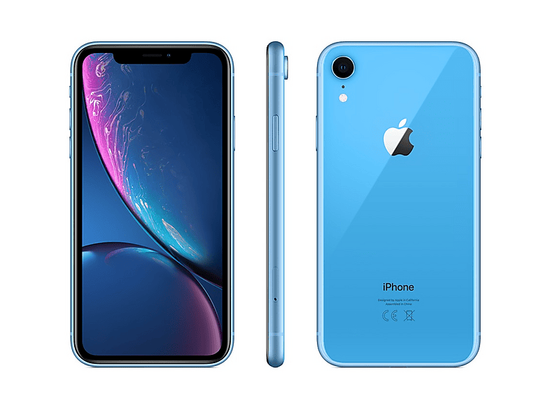 Apple iPhone XR, Azul, 64 GB, 3 GB RAM, 6.1