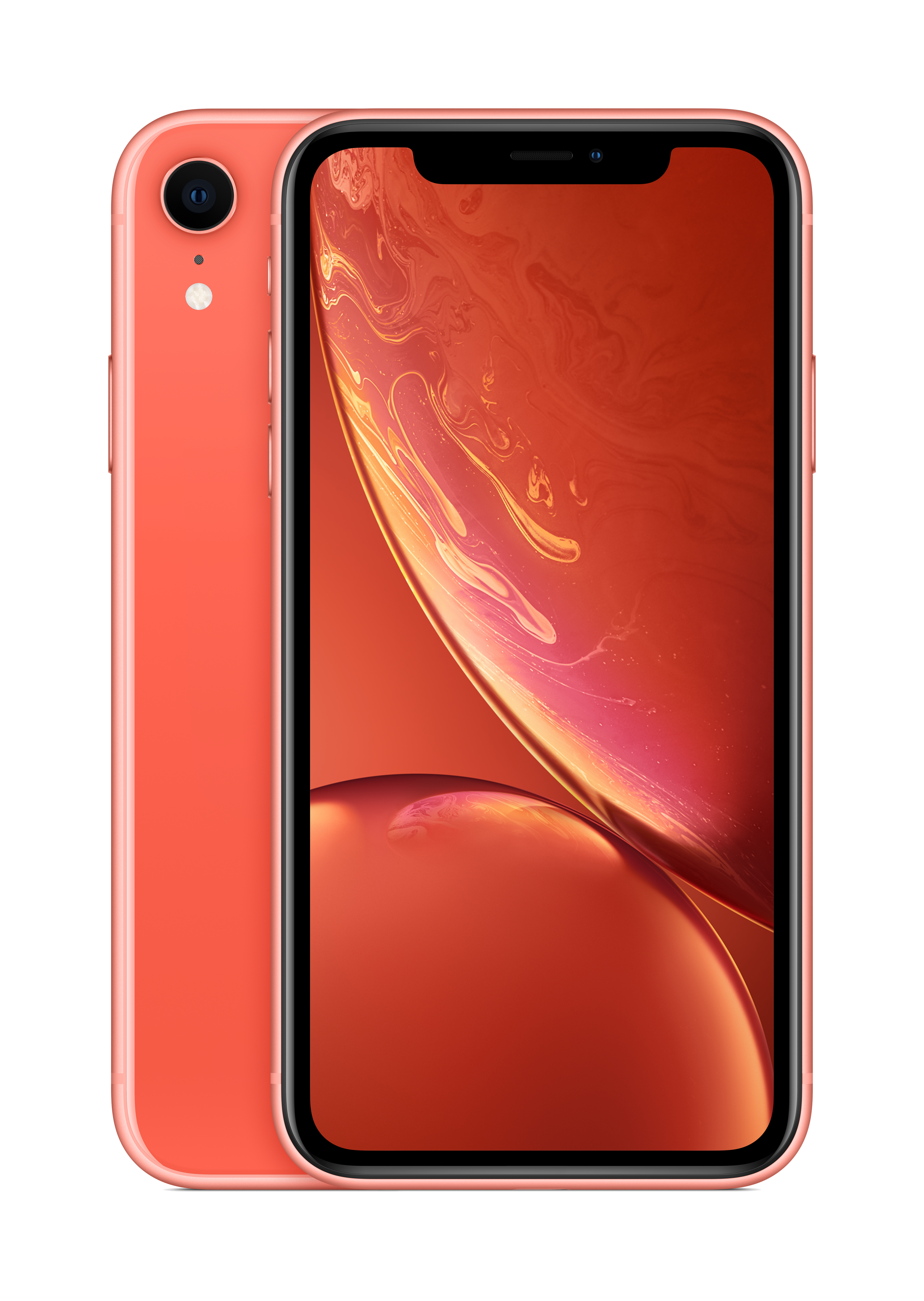 Apple iPhone XR, Coral, 128 GB, 3 GB RAM, 6.1" Liquid Retina HD, Chip A12 Bionic, iOS