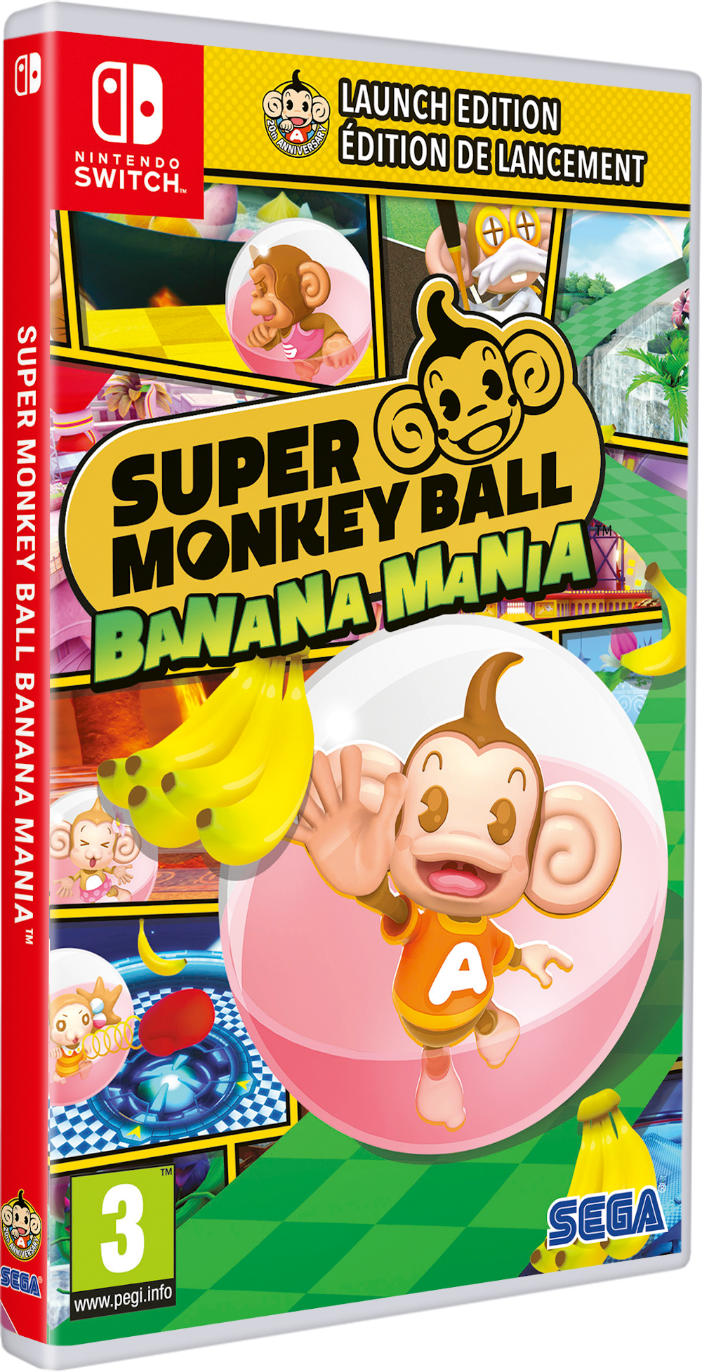 Super Monkey Ball: Banana Mania - Launch Edition (Nintendo Switch)
