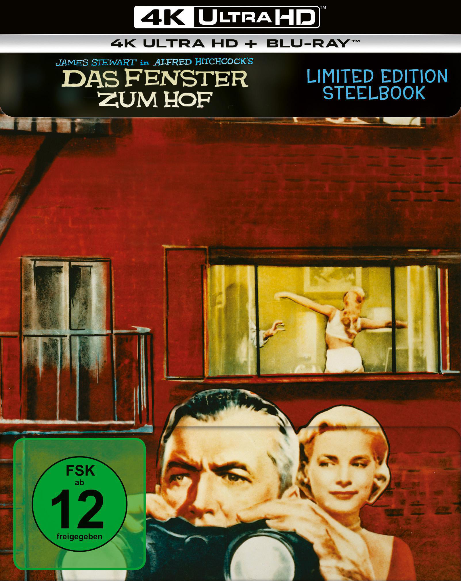 Das Fenster zum Hof 4K Ultra HD Blu-ray + Blu-ray