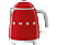 SMEG KLF05RDEU STYLE 50S - bouilloire (, Rouge)