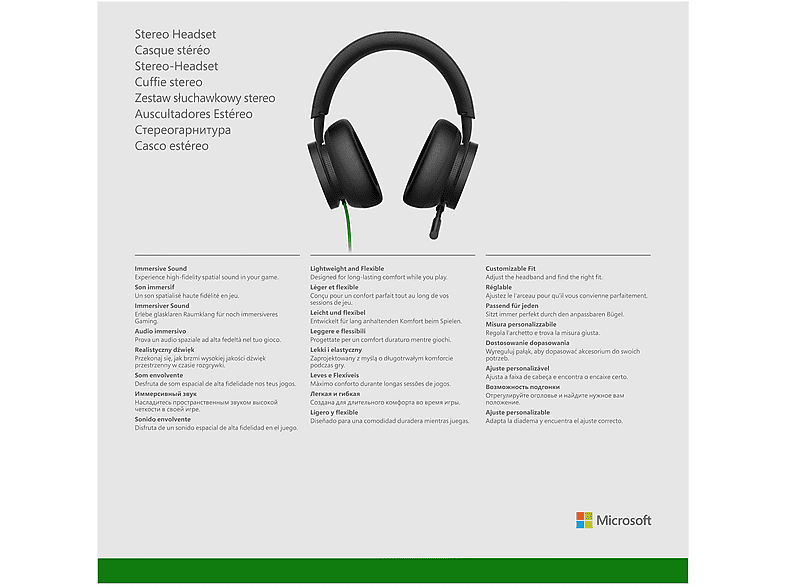 Microsoft Xbox Stereo Headset, schwarz; Gaming Headset — Foto 4 von 4
