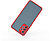 CASE AND PRO Samsung A42 5G műanyag tok, piros-fekete (MATT-A42-5GRBK)
