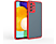 CASE AND PRO Samsung A72 5G műanyag tok, piros-fekete (MATT-A72-5GRBK)