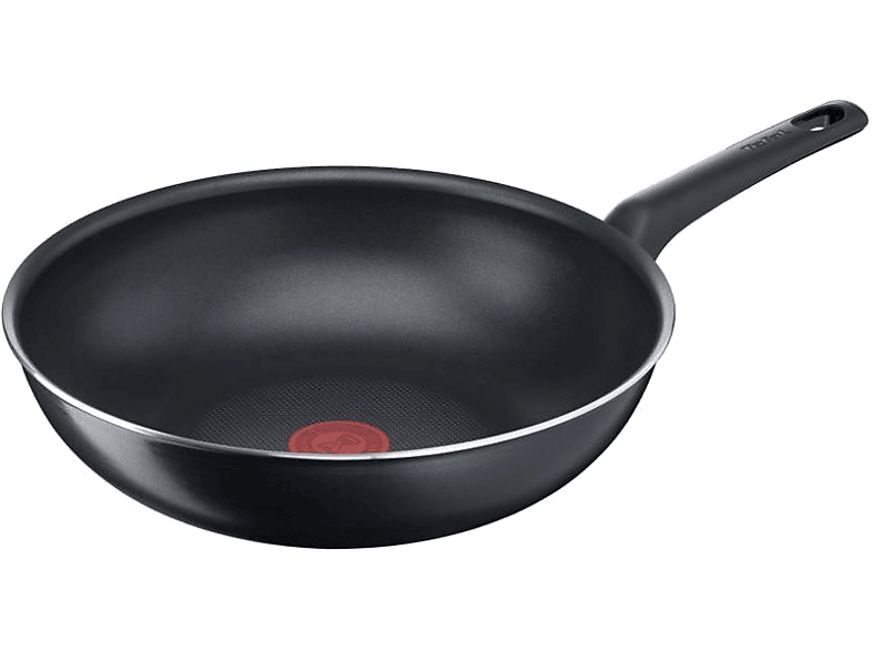 TEFAL Day by Wokpfanne 28cm (B55819) Wok-Pfanne (Aluminium, Beschichtung: Titanium, 28 cm)